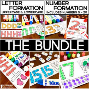 bingo dabber activities bundle