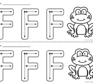 letter F printable bingo dabber activities