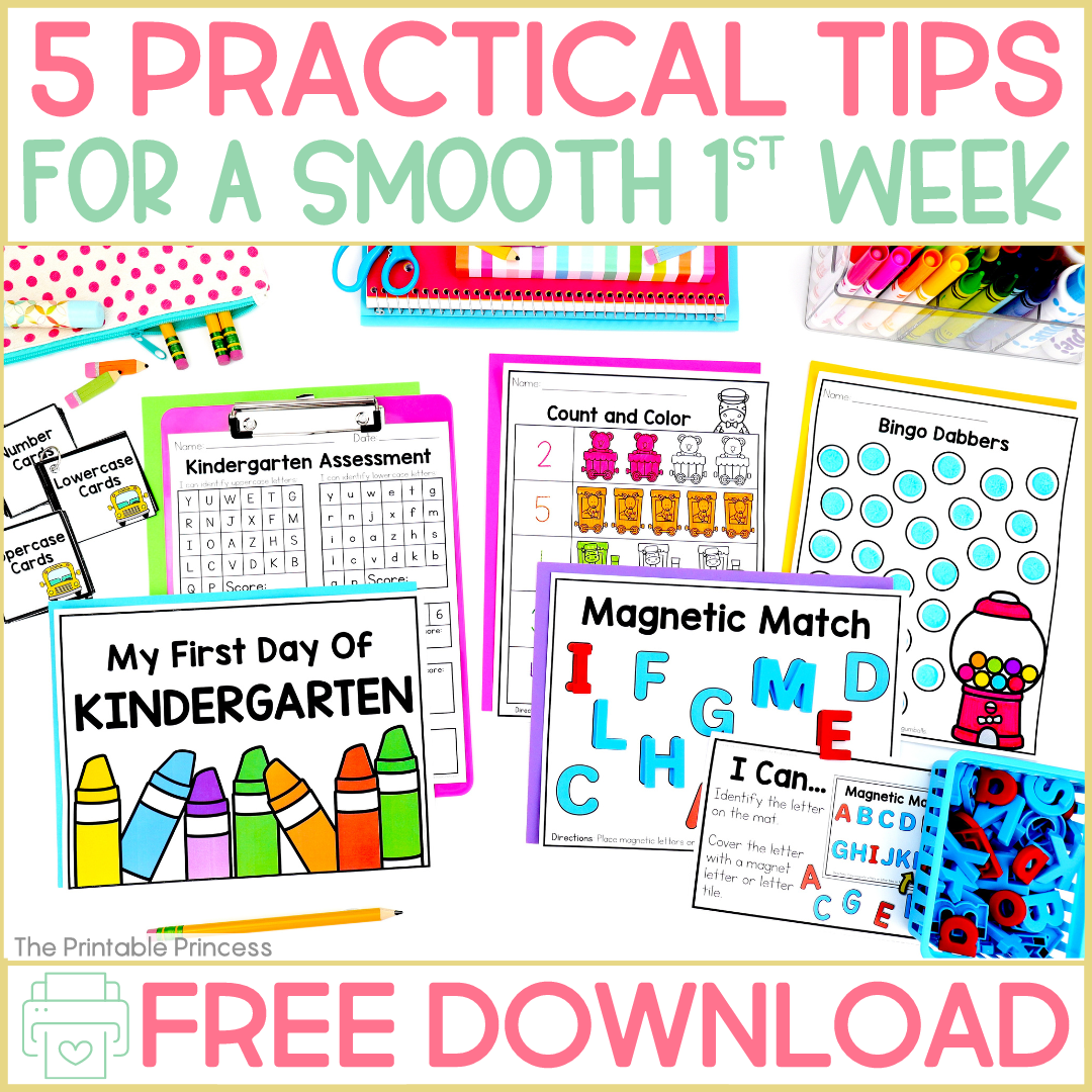 5 Tips for a Smooth First Week of Kindergarten