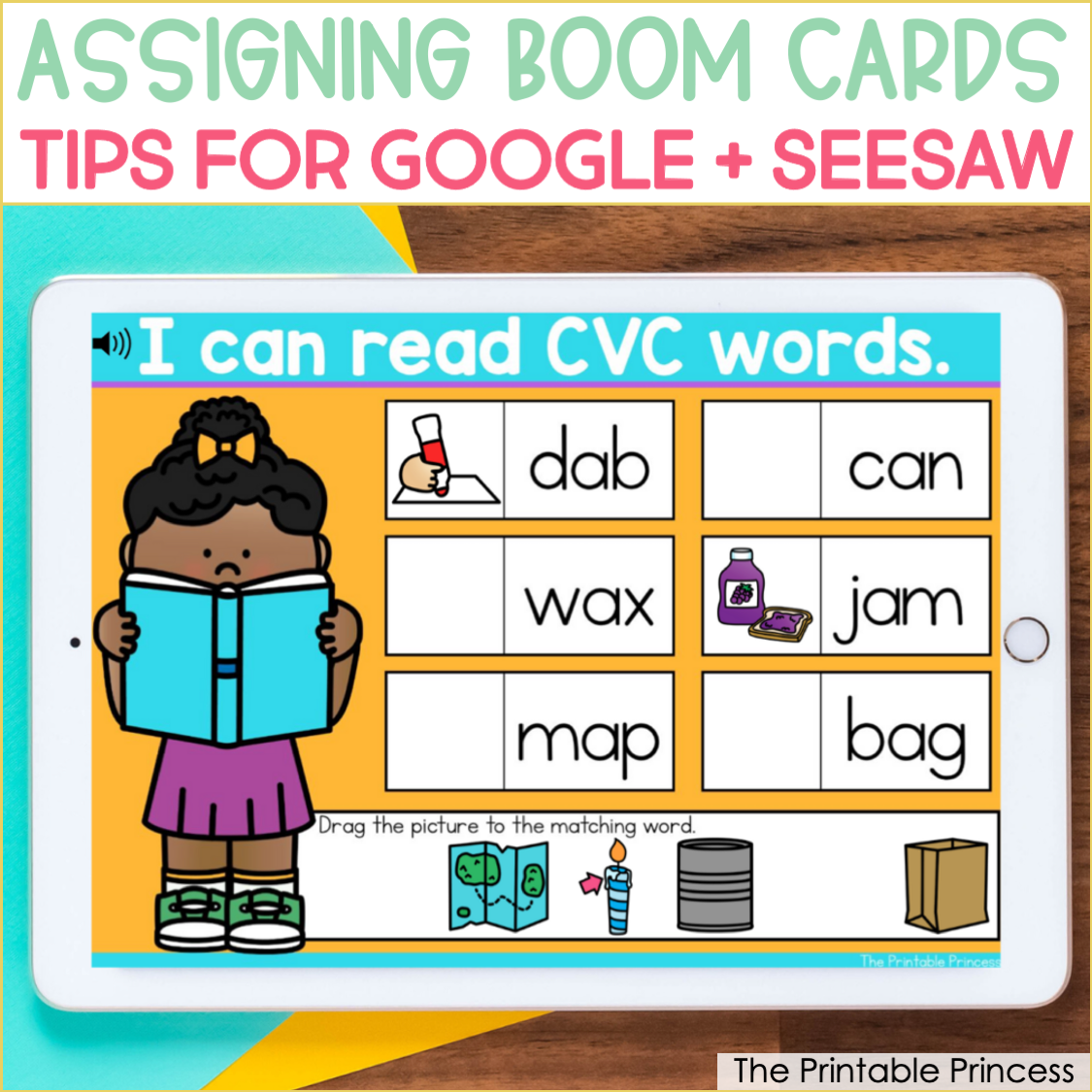 How to Assign Boom Cards Using Google Classroom and Seesaw