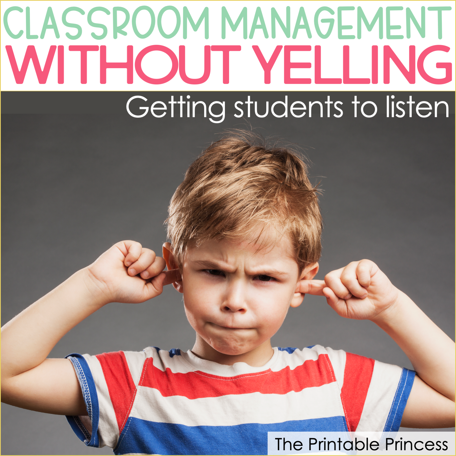 Classroom management is a big part of being a teacher and running a successful, productive classroom. We all strive to create a learning environment that is safe and effective. But sometimes, student's can push our buttons and we feel like we might lose our cool. It might feel like your students just won't listen to you unless you yell. In this article you'll learn why yelling is not an effective technique and the impact it can have on your students. You'll also discover five alternatives to help you have classroom management without yelling.