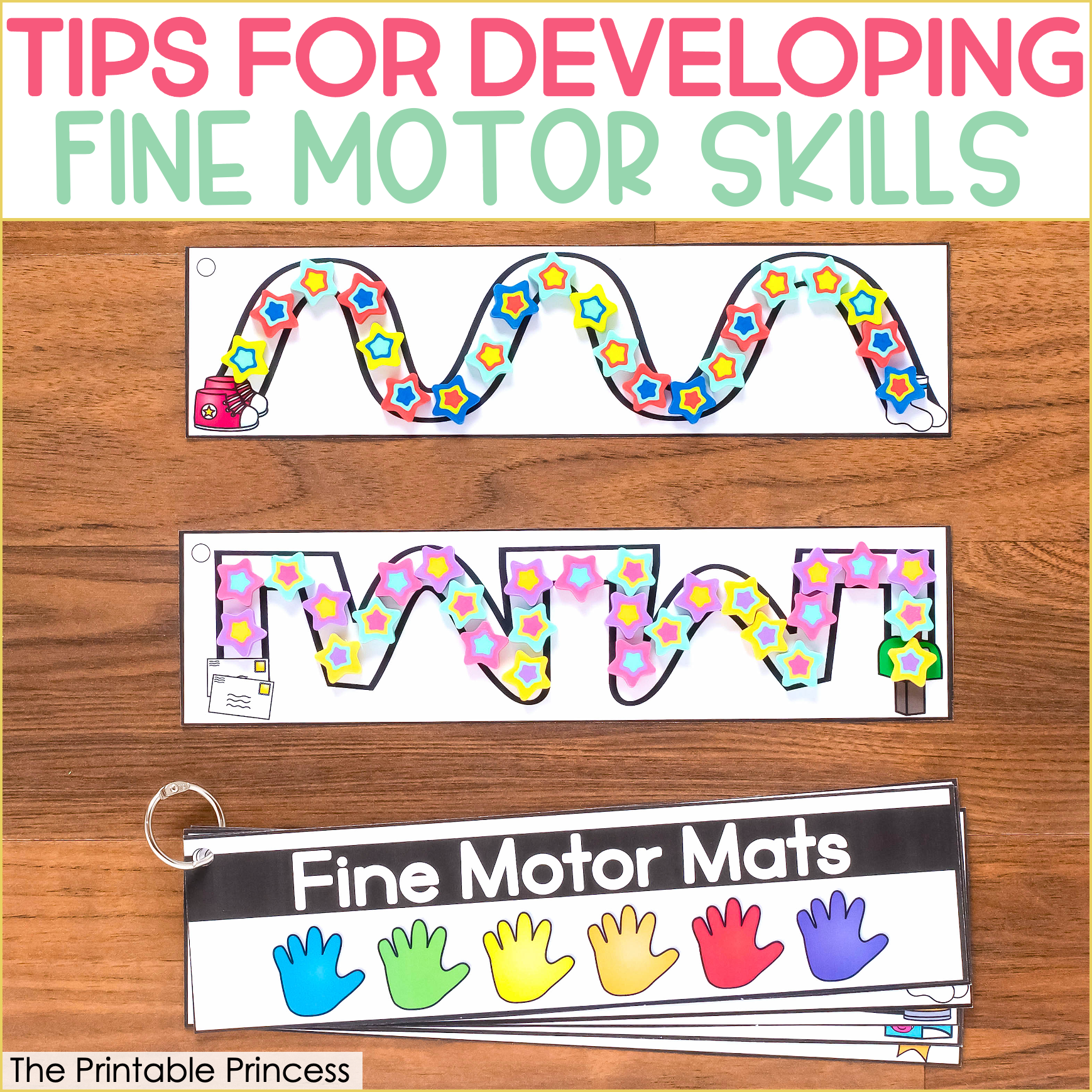 FREE fine motor mats