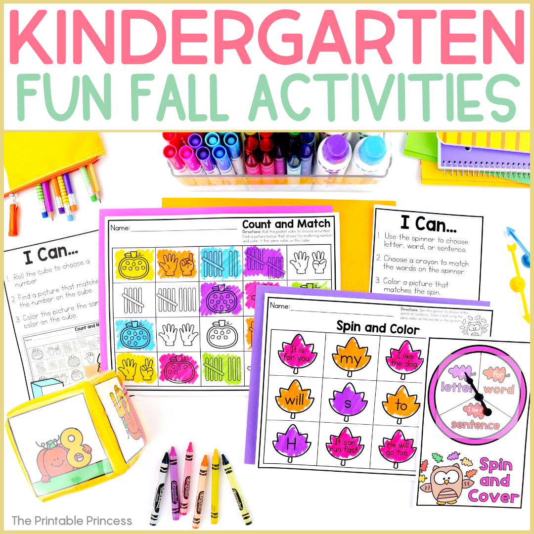 Fun Fall Games for Kindergarten