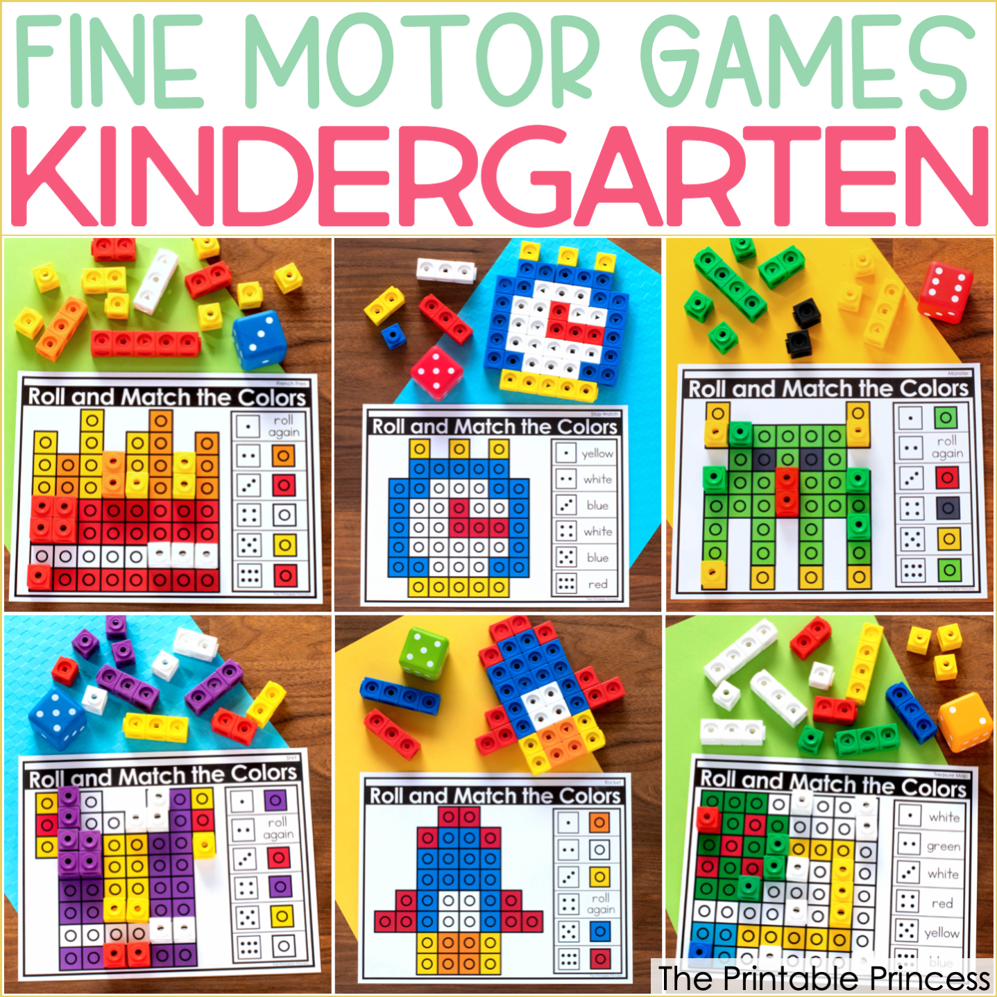 Fine motor games and a freebie! Fine motor development is an important part of early childhood. These fine motor games are perfect for PreK, Kindergarten, or First Grade students. They are easy to prep and can be used as an independent activity or fun partner game. Plus grab a superhero themed freebie to play with your students!