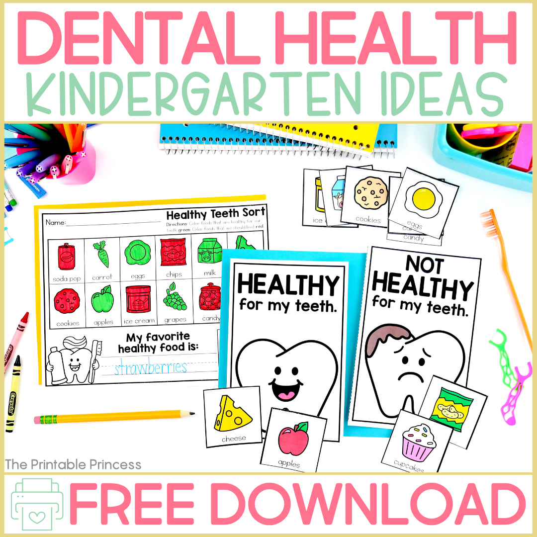 Dental Health Activities for Kindergarten