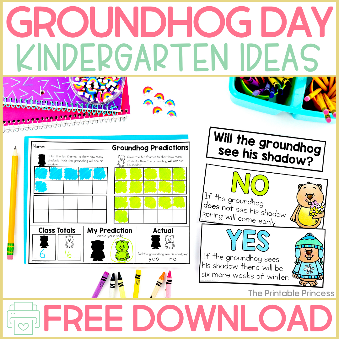 Groundhog Day Activities for Kindergarten