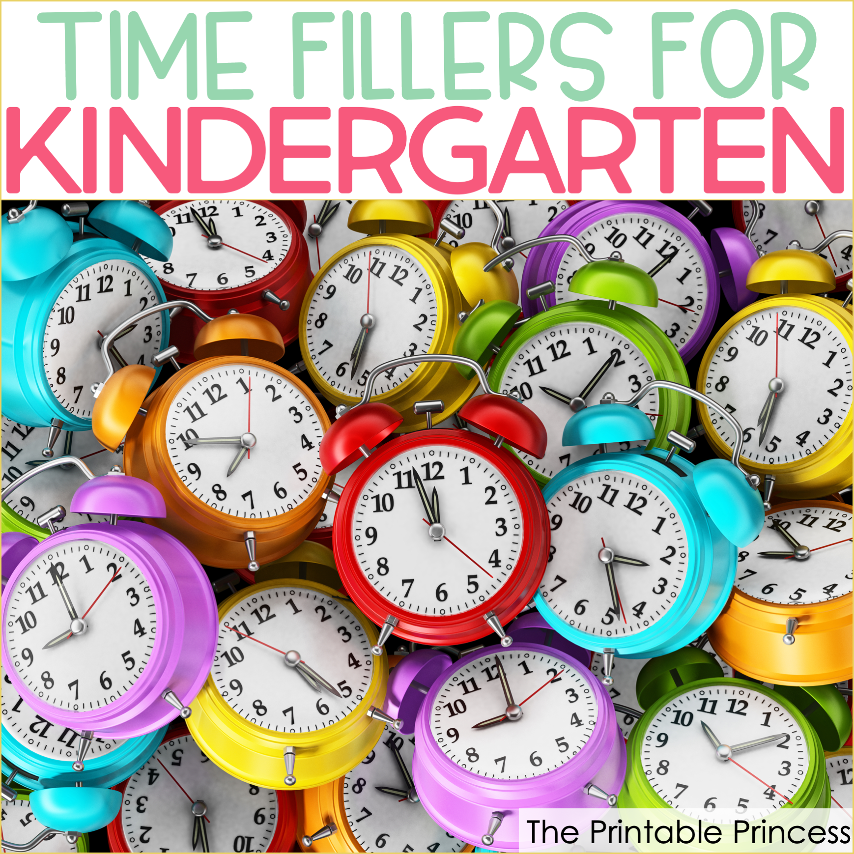 Don't you hate those awkward few minutes between activities we all have with our students? You don't have time to do any real work, but you want some sort of constructive activity to keep your kids busy so they don't crack up. Here are 17 fun time filler games for Kindergarten that will keep your students engaged and learning too! They require no prep and are loads of fun for Kindergarten and First Grade students!