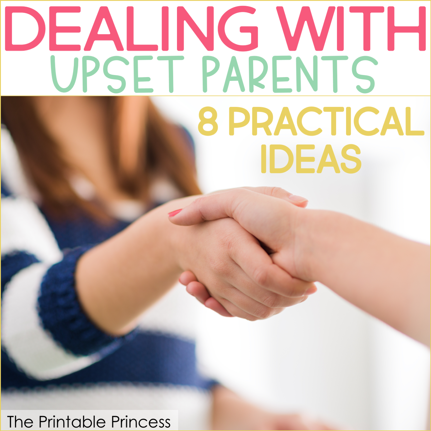 Dealing with upset parents is one of the hardest parts of being a teacher. But you don't need to fear them if you have the tools to diffuse these situations and turn them into an opportunity to problem solve as a team. Here are some tips to help you interact with upset parents successfully and professionally. These are great for parent teacher conferences or even over the phone.